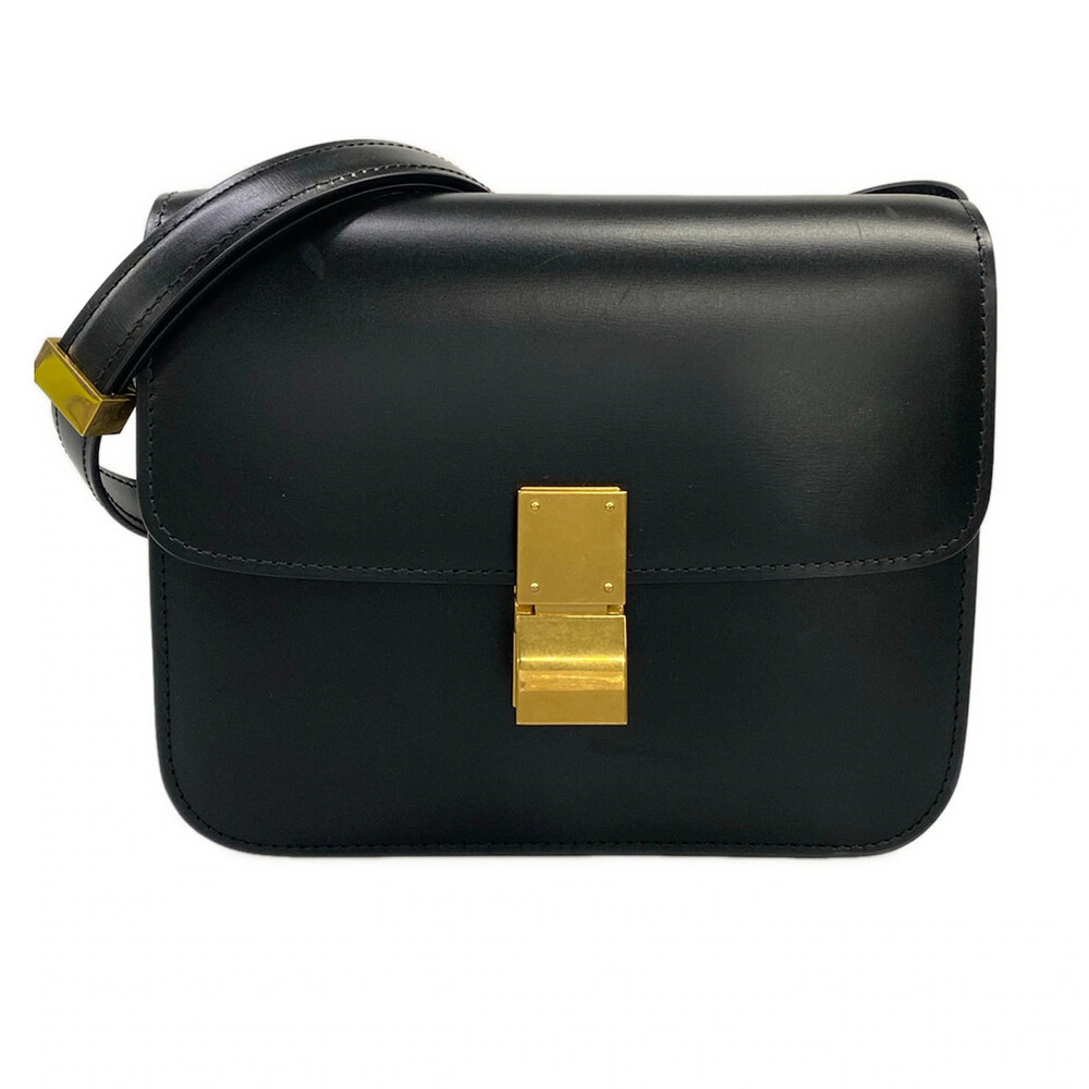 Celine Teen Classic Black Box Calf Skin #351018C17B